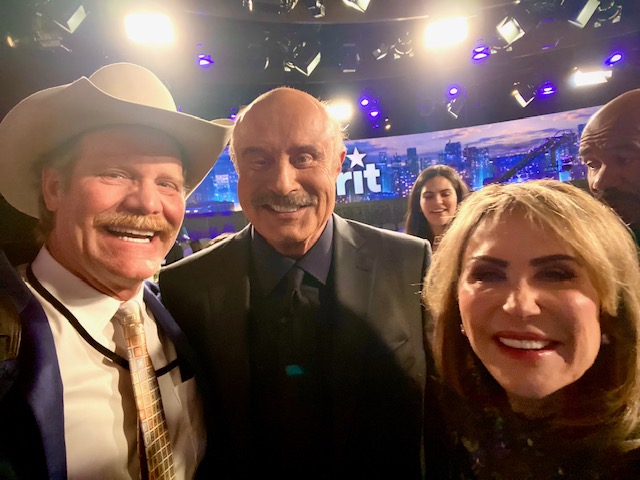 Dr. Johnson Visits with Dr. Phil and Robin McGraw